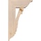 Ekena Millwork Olympic Traditional Smooth Bracket w/ Offset Brace, Douglas Fir, 7 1/2"W x 18"D x 30"H BKT0806X18X30OLY01SDF - alternate 3